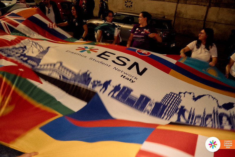 ESN Italy flag and other flags