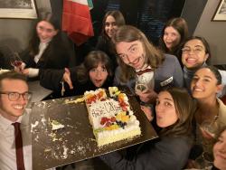 photo of some ESN Udine volounteers and international students 